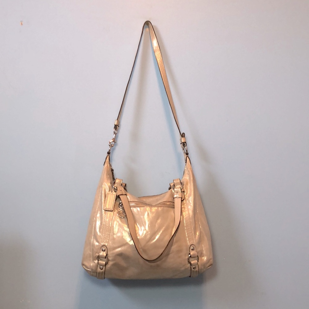 SALE Authentic Coach Alexandra Champaign Coach